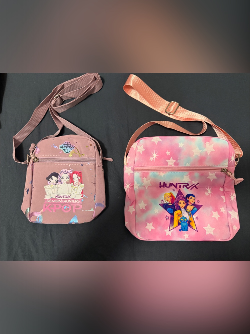 2 Kpop Crossbodies, 1 small 1 large